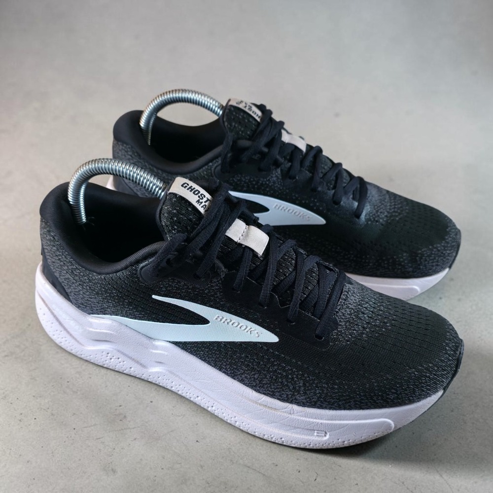 Brooks Ghost Max 2 Womens Size 9.5 Black Rose Athletic Running Shoes Sneakers